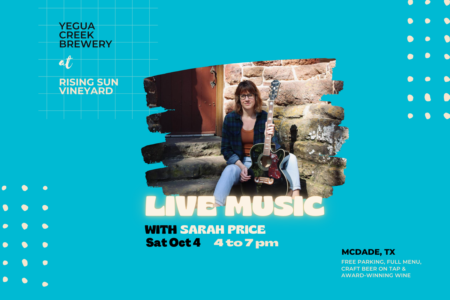 Live Music with Sarah Price